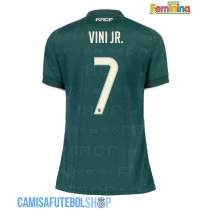 Camisa de time de futebol Real Madrid Vinicius Junior #7 Replicas 2º Equipamento Feminina 2026-27 Manga Curta